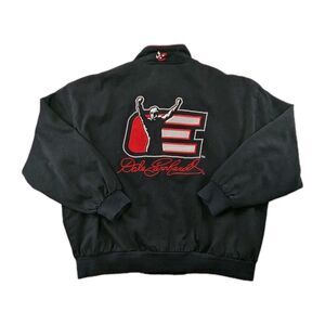 Dale Earnhardt Sr. JH Design Black #3 Race Jacket Size 3XL Winston Cup Series